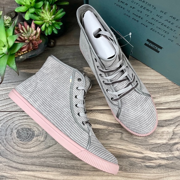 Toms Camarillo Cement Corduroy High Top Sneaker
